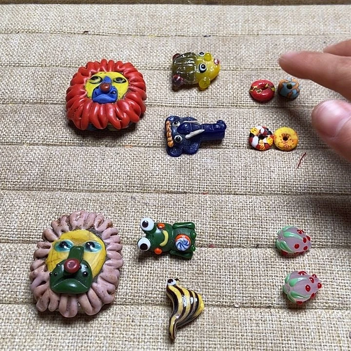 琉璃颈饰成品手链2套不退换