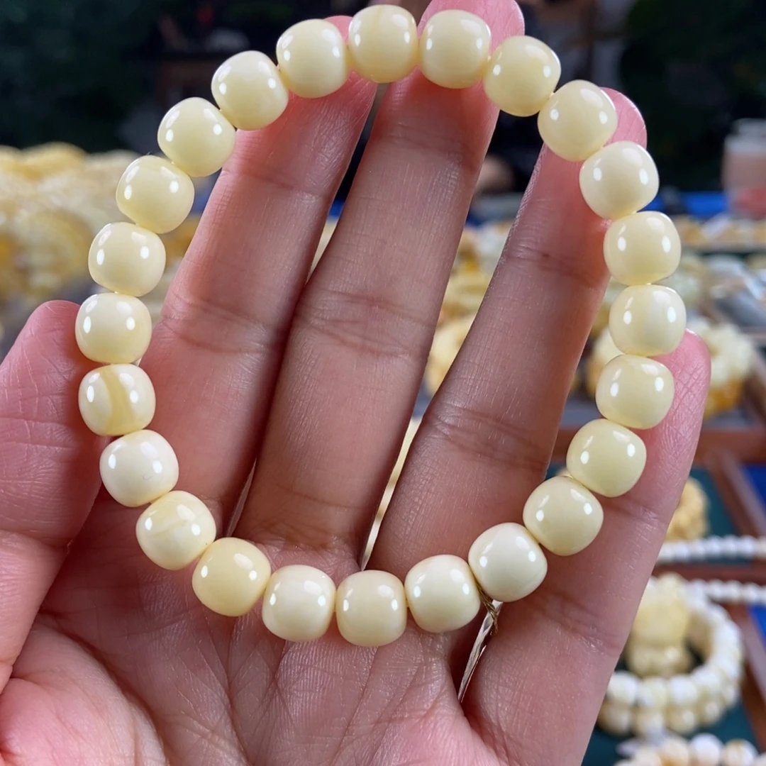 琥珀未镶嵌珠宝奇石9浓白蜡老型10.56