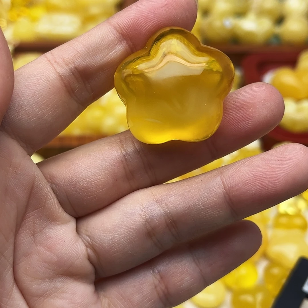 蜜蜡未镶嵌裸石天然