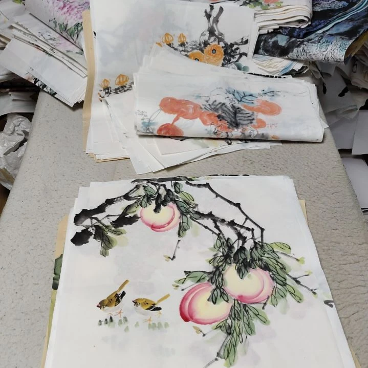 传***媒国画国画花鸟花鸟国画