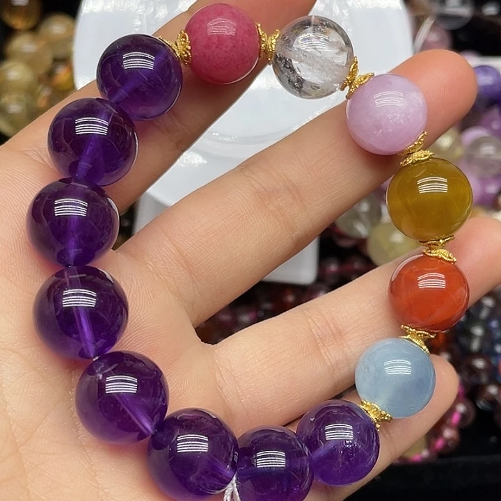 水晶手链合金定制