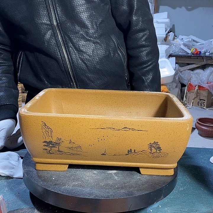 紫砂花盆紫砂艺术