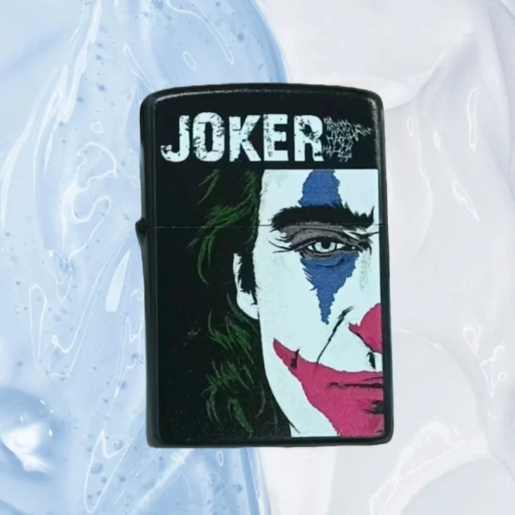 小丑煤油防风打火机男士送男友达人无油