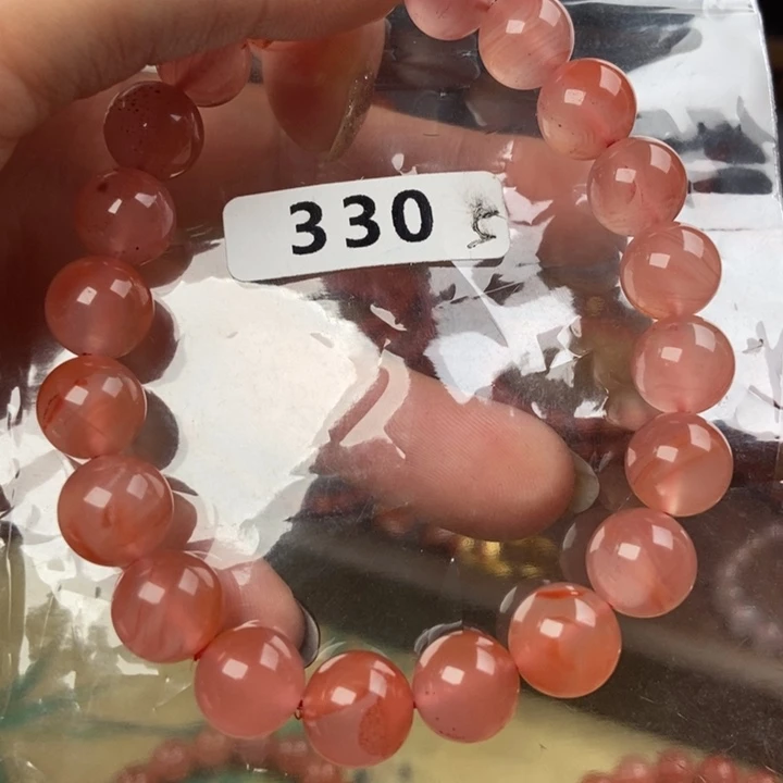 南红玛瑙合金手链