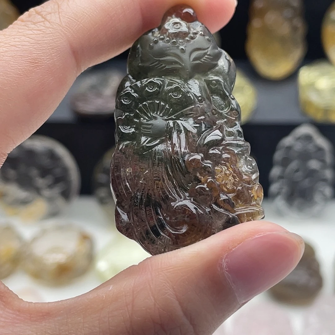 未镶嵌吊坠(不含链)水晶吊坠