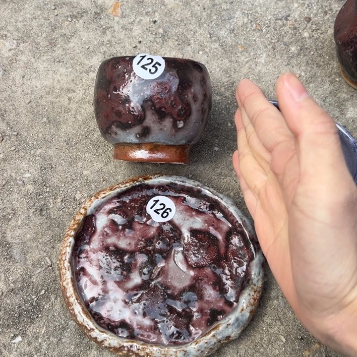 娜***绮陶瓷懿树日式手捏餐具茶具