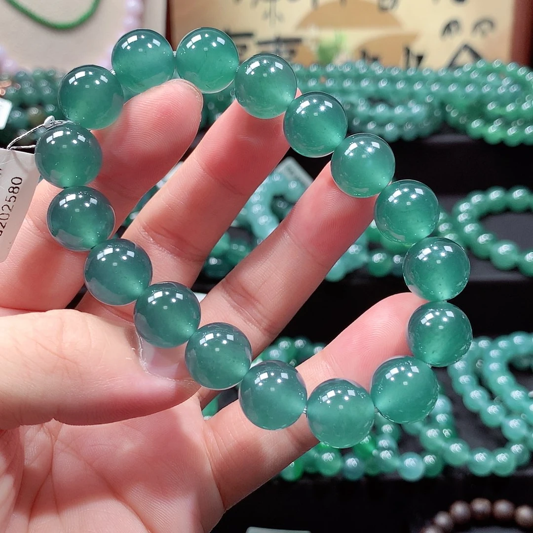 五***登翡翠未镶嵌手链卡13