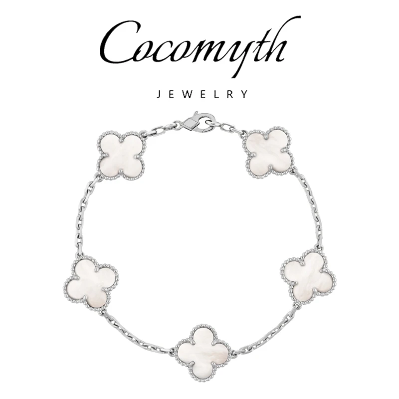 COCOMYTH 白色花花手链D584
