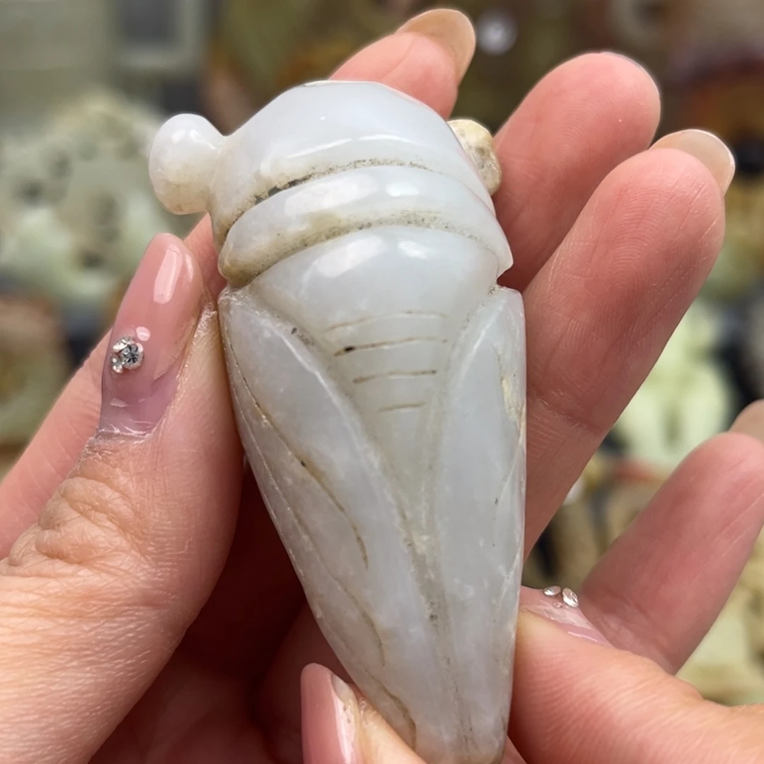 和田玉未镶嵌颈饰鉴古藏珍鉴古藏珍