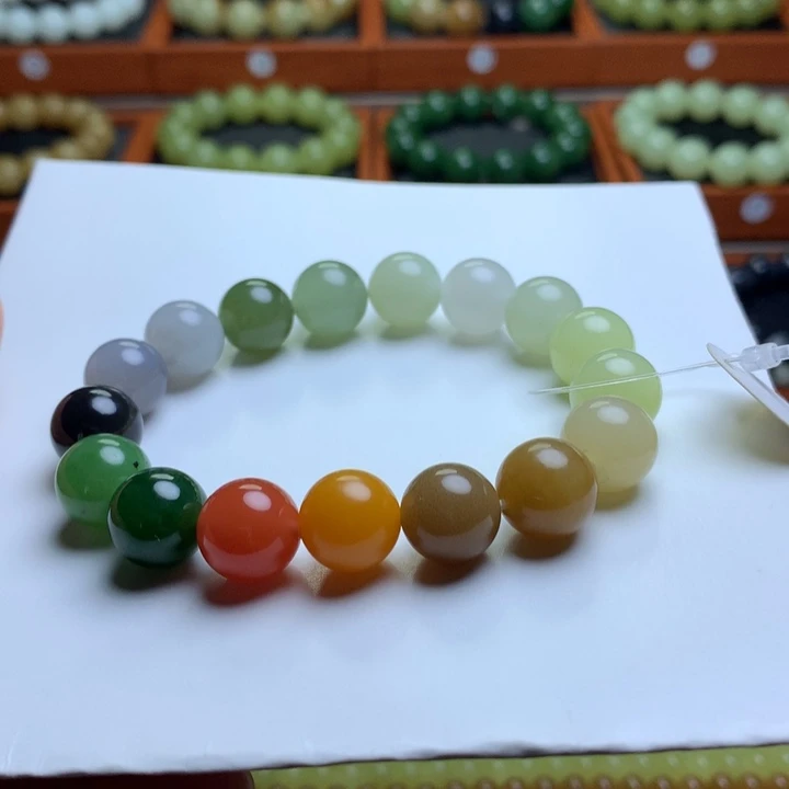 和田玉手串未镶嵌