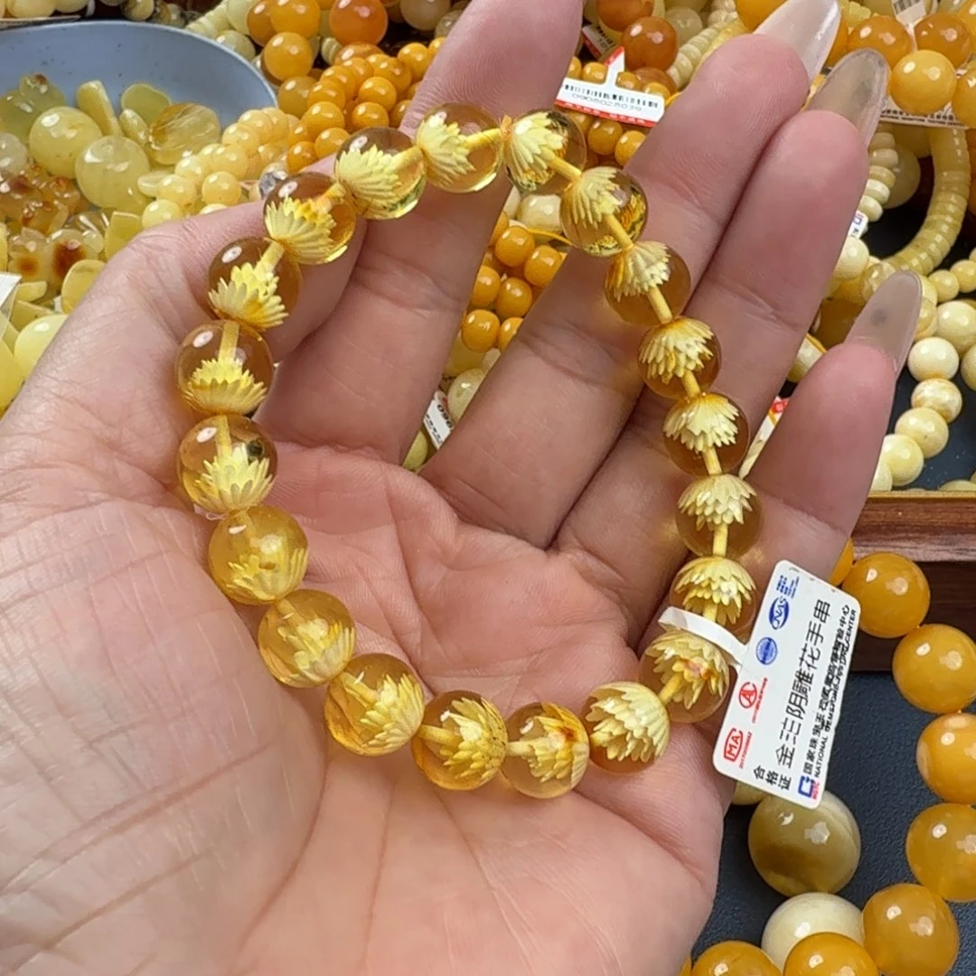 琥珀未镶嵌珠宝奇石