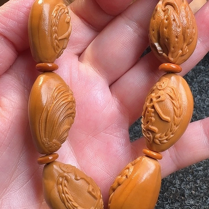 橄榄核吊坠橄榄五谷丰登