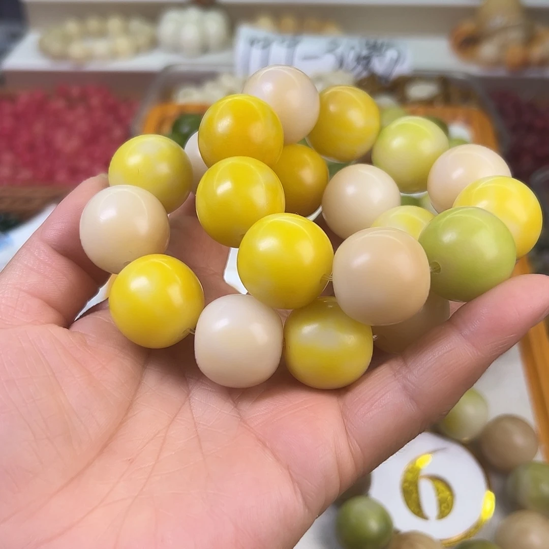 断***仙菩提根/象牙果手串串2条