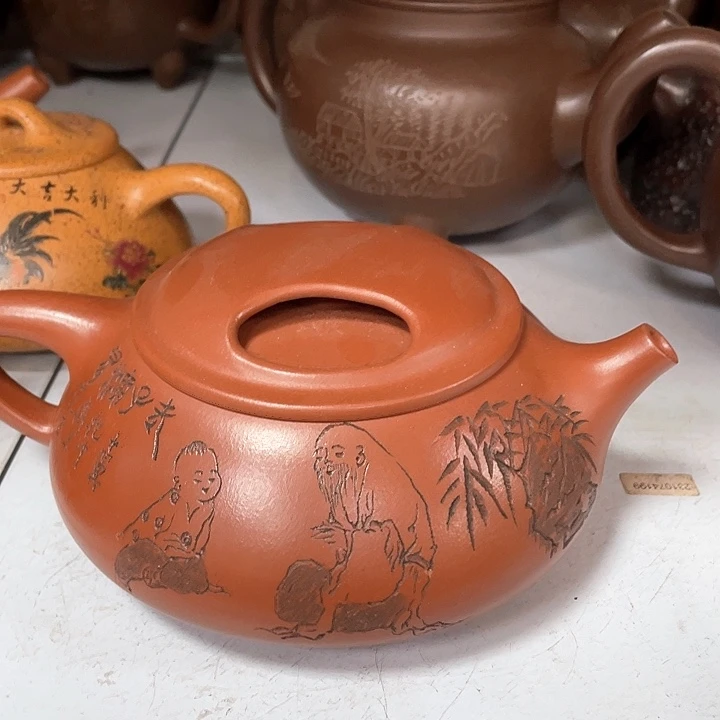 紫砂茶宠500cc宜兴紫砂壶