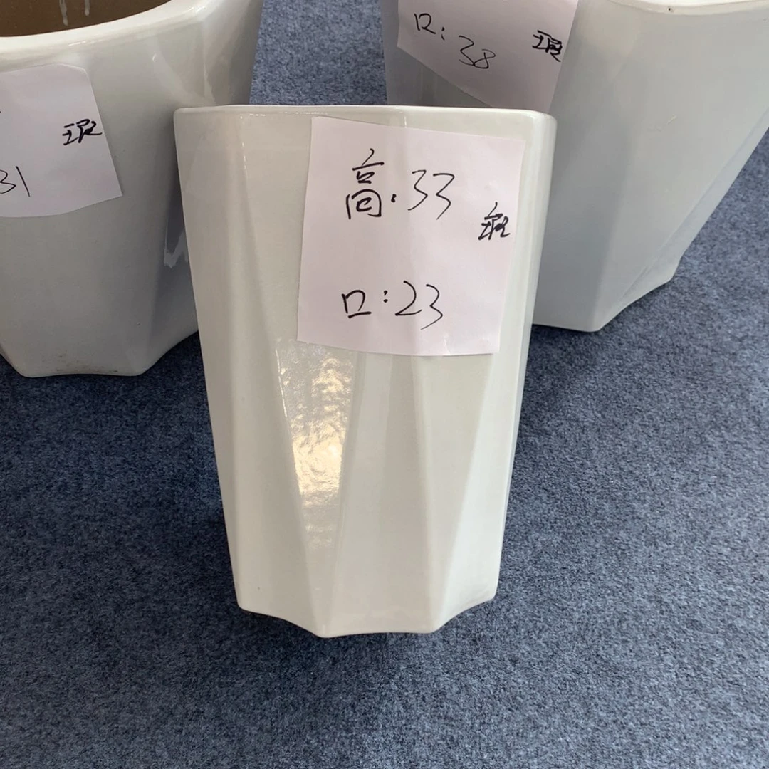 高温陶瓷花盆微瑕