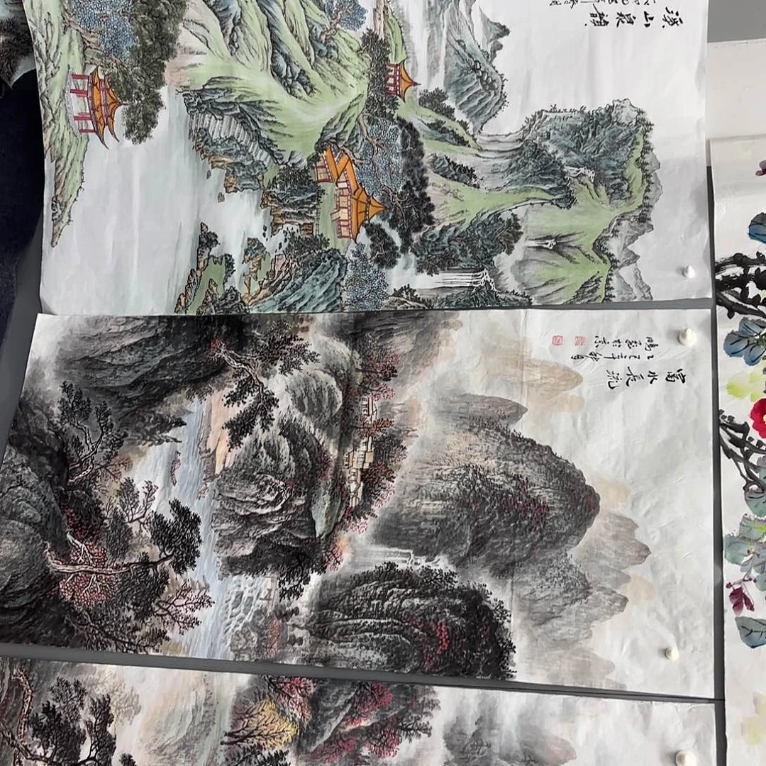 王***超国画国画作品国画作品