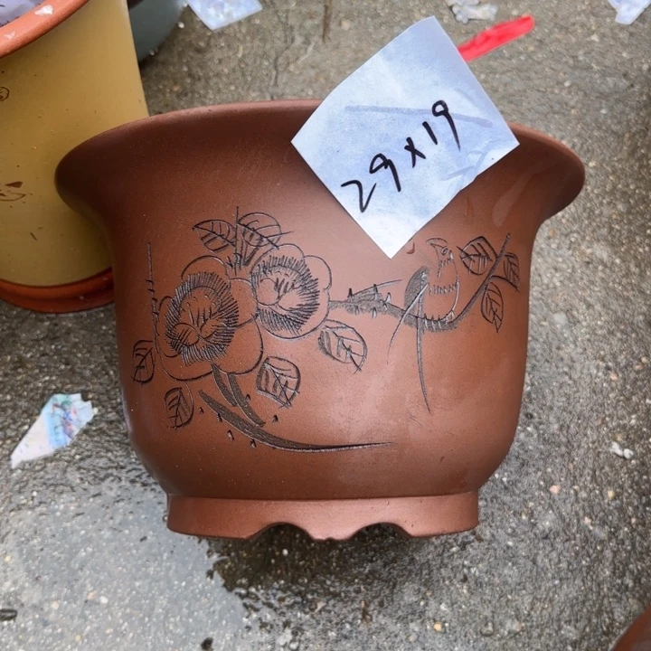 紫砂花盆特价商品