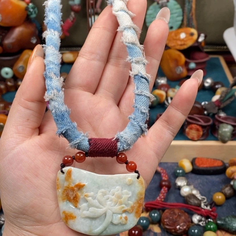 【闪购商品】翡翠颈饰未镶嵌项链