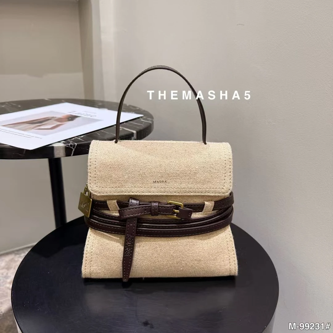 2025新款时尚凯莉百搭女士包高级小众设计手提单肩斜挎包99231