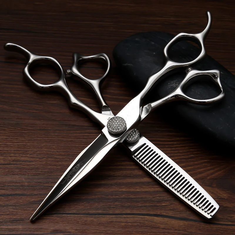 专业美发剪刀平剪牙剪无痕剪理发店理发剪打薄九将日式剪发廊专用