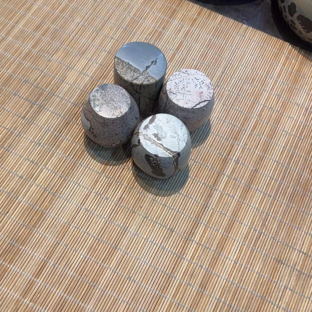 天然国画石原石盖置