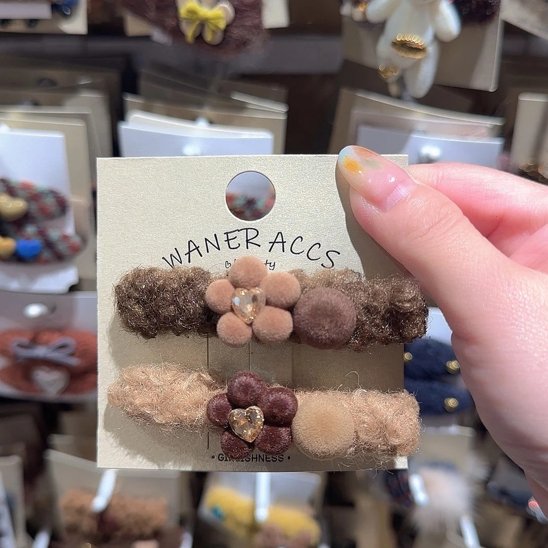 皮质非金属毛毛花花压夹