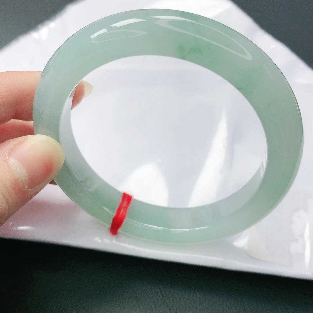 翡翠手镯未镶嵌缅甸天然A货翡翠