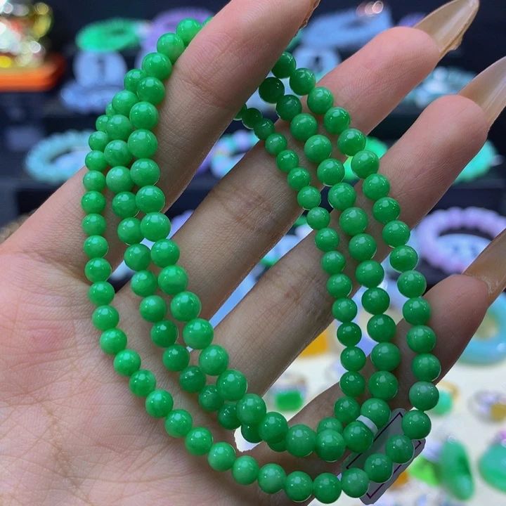 翡翠未镶嵌手链翡翠