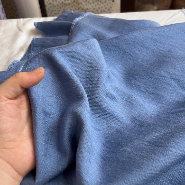 蓝色麻棉1.5米。