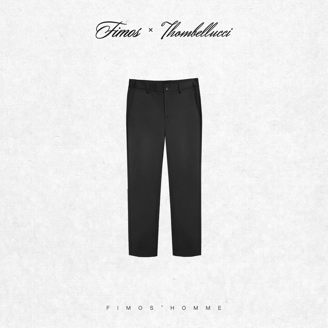 树课长3.0 精英管理者男士磨毛易打理商务通勤休闲裤  FK13