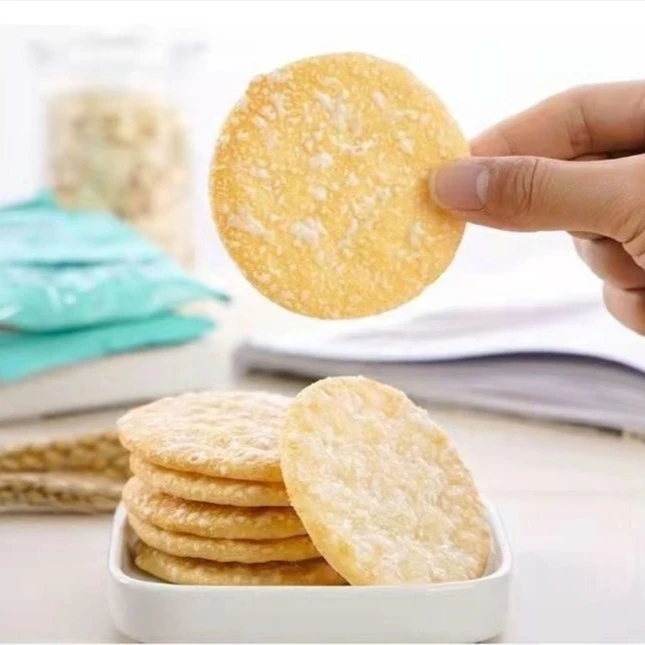 【新·疆小馋】米多奇虾米饼/香米饼/黑米饼/紫薯饼268g/袋追剧零食