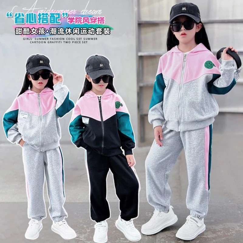 女童秋装2025新款小宝宝中大童韩版洋气儿童装爆款潮休闲女孩秋季