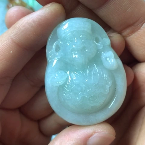 翡翠未镶嵌颈饰天然缅甸翡翠a货