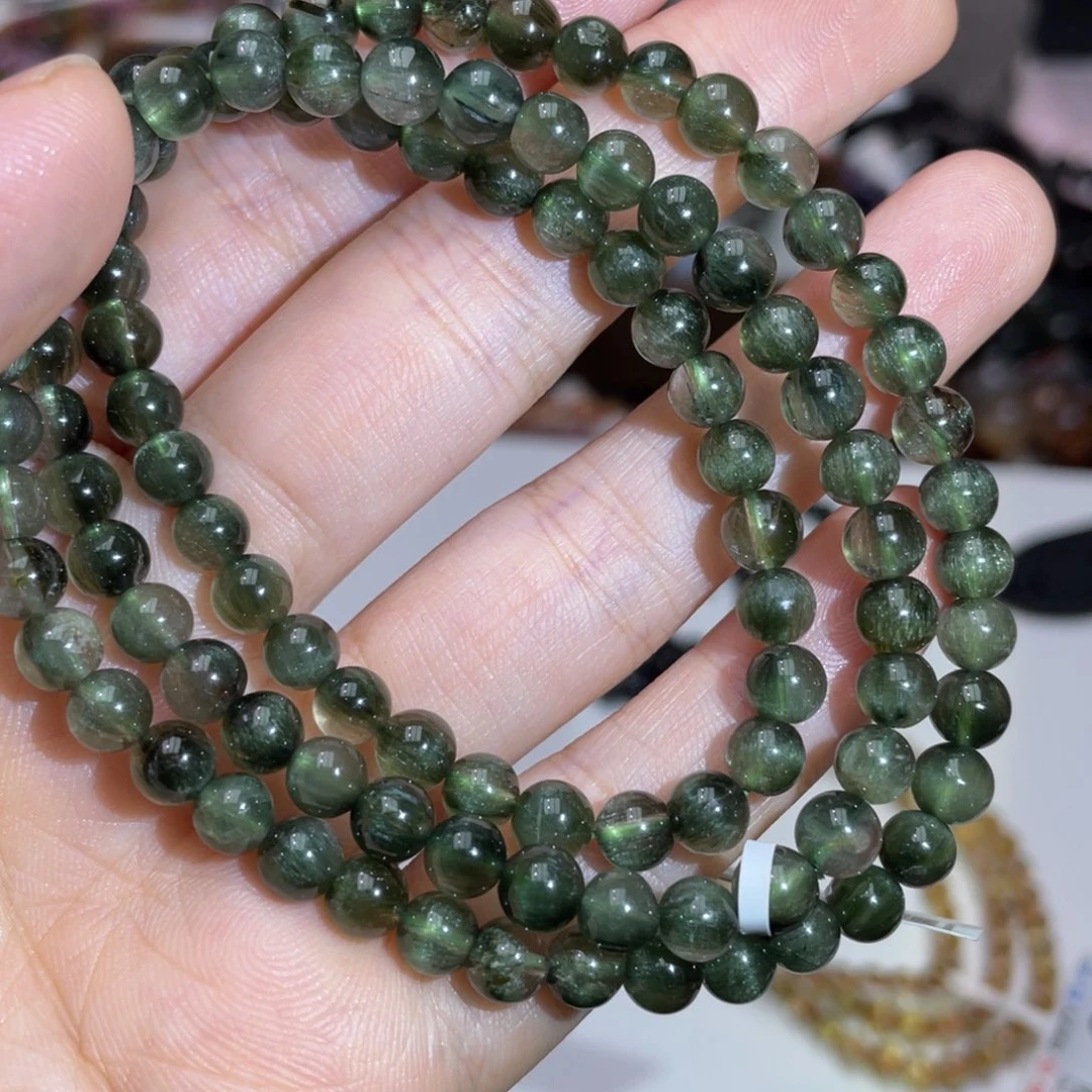 合成水晶未镶嵌手串