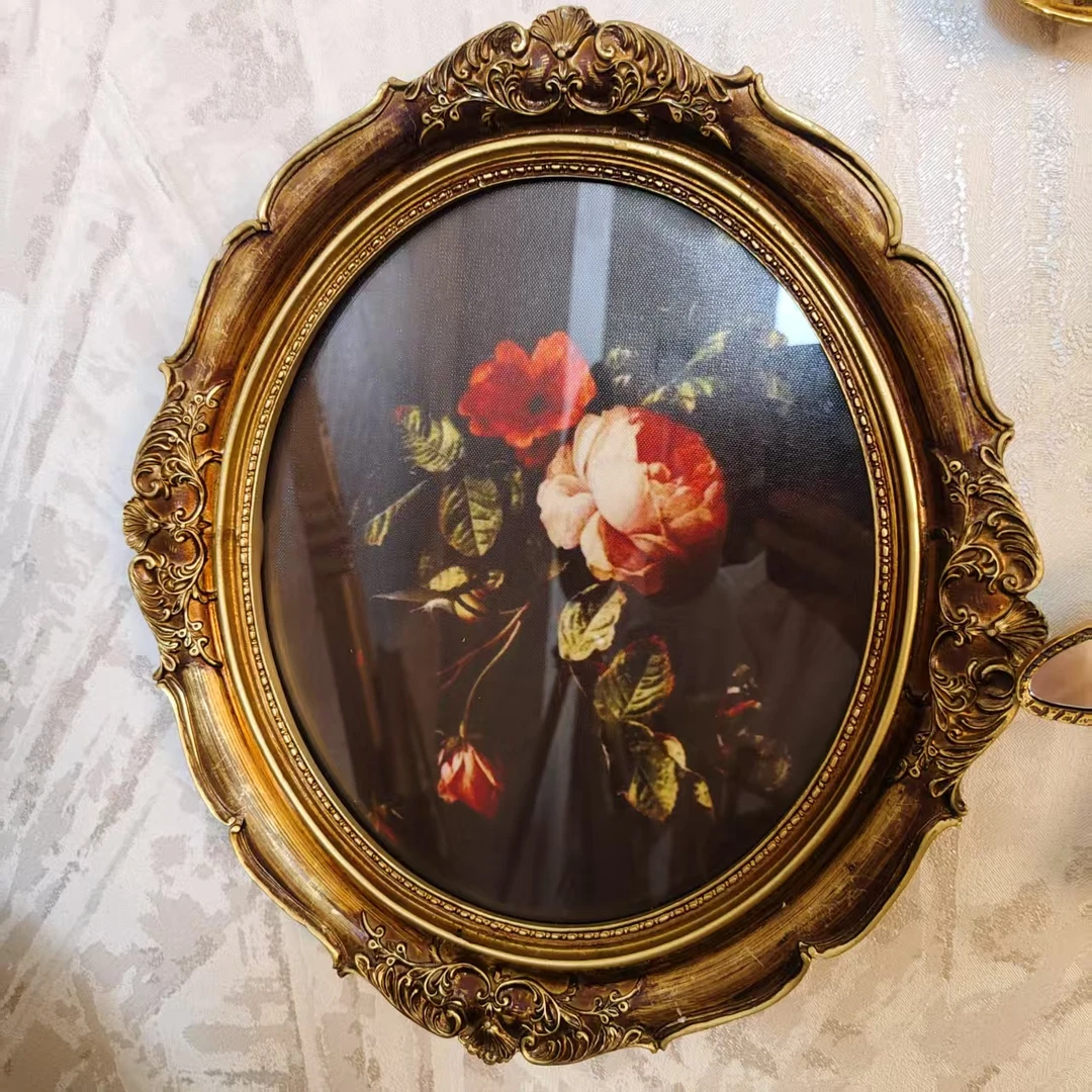 新疆包邮法式相框现代装饰墙面挂件（尺寸38*34 ）挂画礼物框架摆台