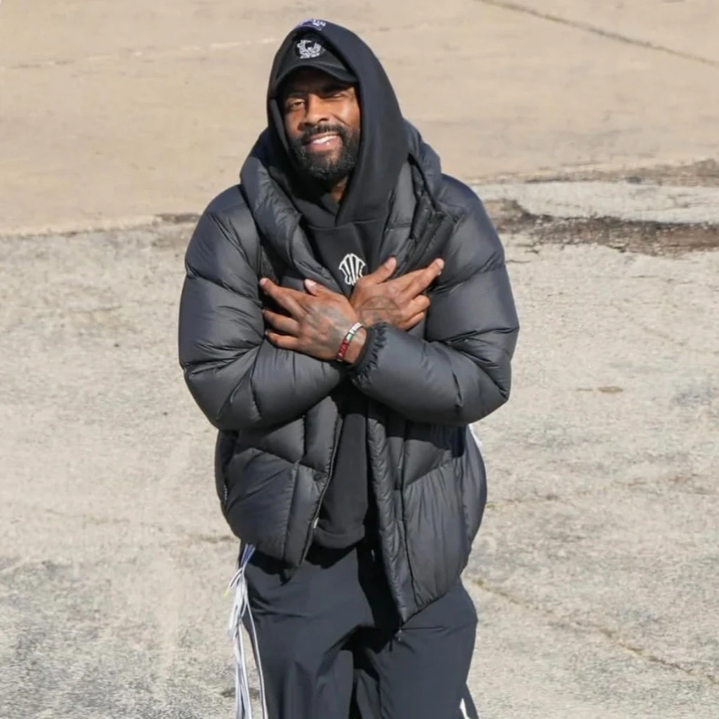 欧文同款安踏美拉德面包羽绒棉服男女秋冬连帽防泼水外套