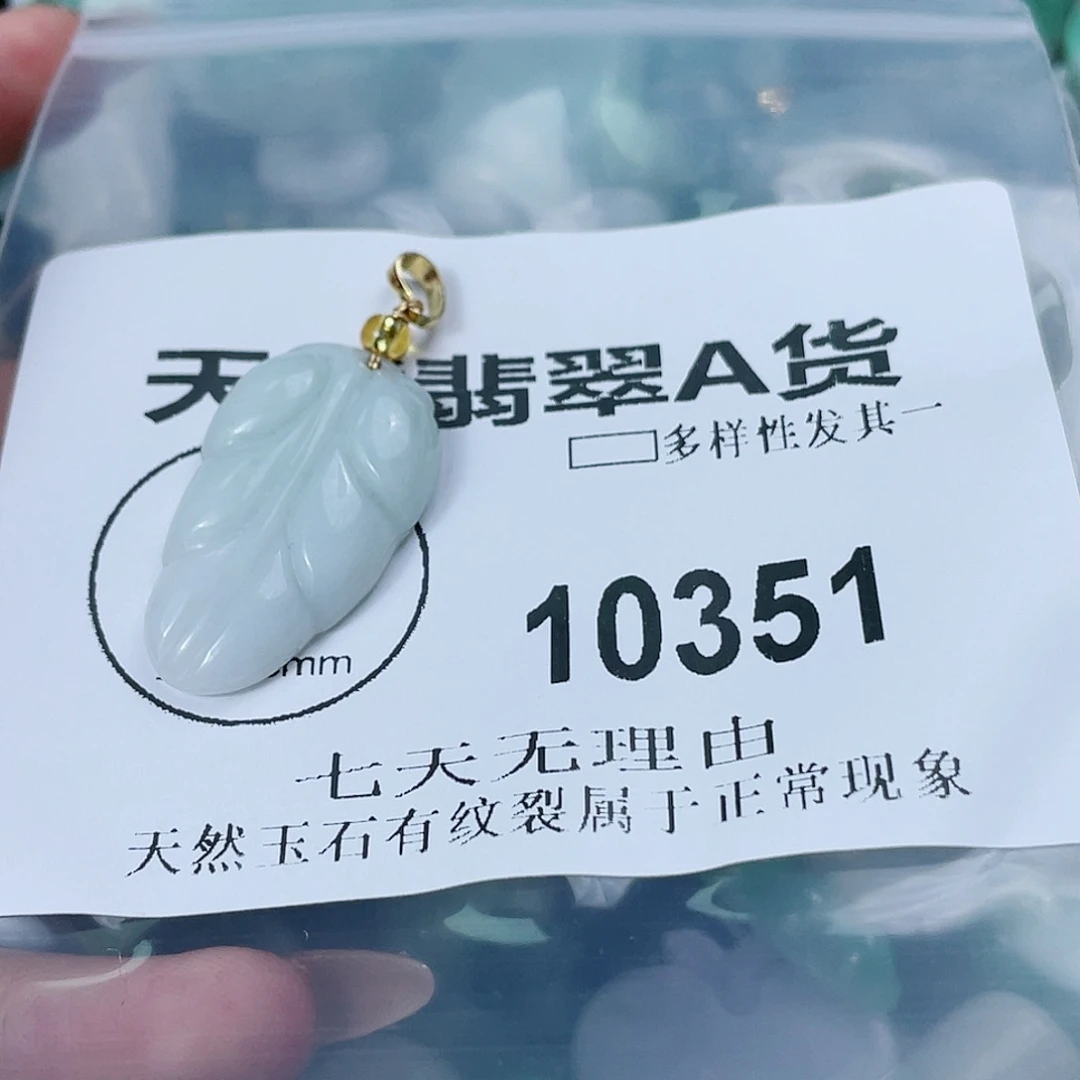 翡翠未镶嵌颈饰闪购商品10351