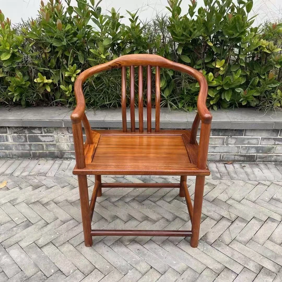 巴西黄檀实木绿心檀精致客人椅梳背椅桌椅太师椅办公茶椅茶桌