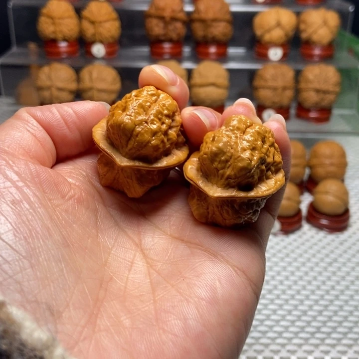 文玩核桃把件33鸭嘴兽疙瘩包