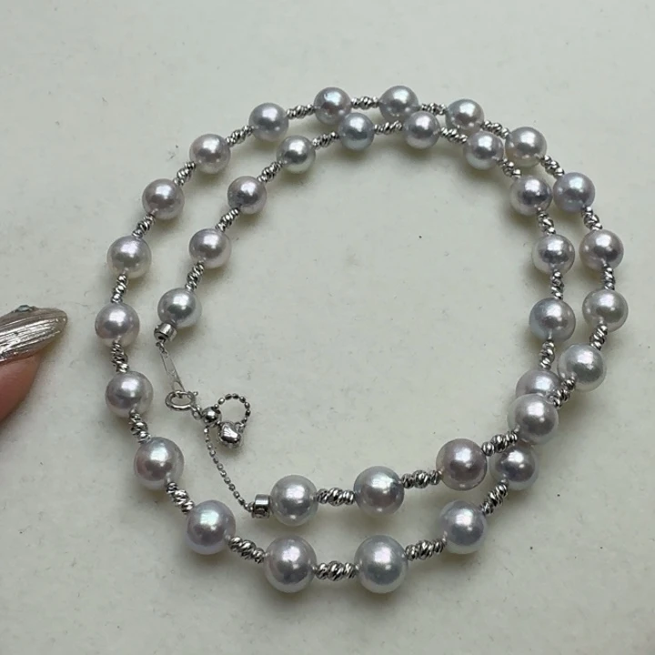 海水珍珠颈饰18K金镶嵌