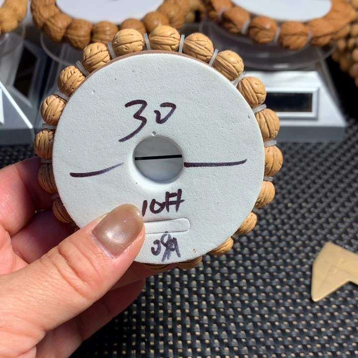 手串桃核10号链接，手串