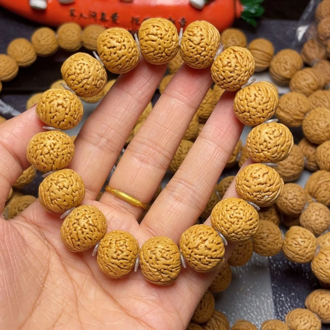 桃核手串w****p17.2南瓜手串