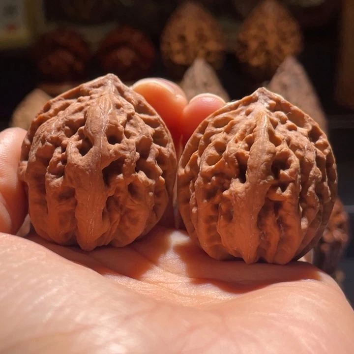 吊坠文玩核桃金元帅77