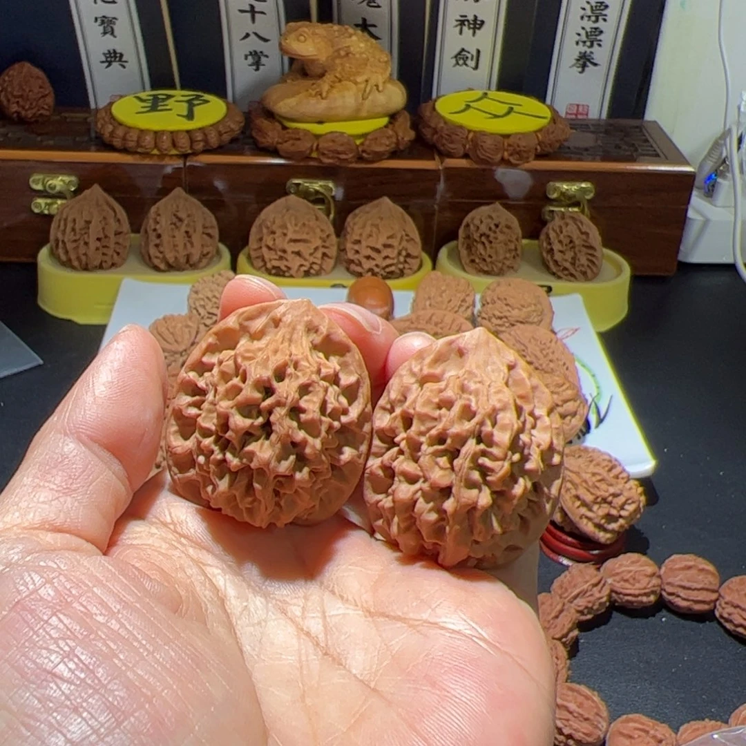 把件文玩核桃一***五秦闷