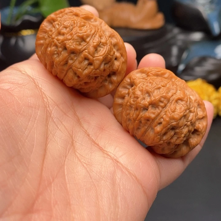 把件文玩核桃血麒麟39加加