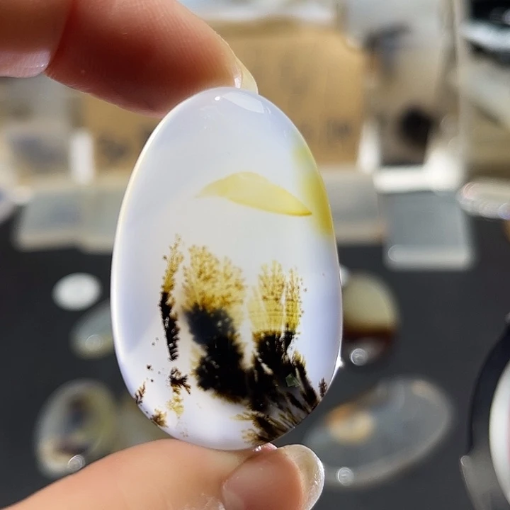 未镶嵌发饰玛瑙/玉髓