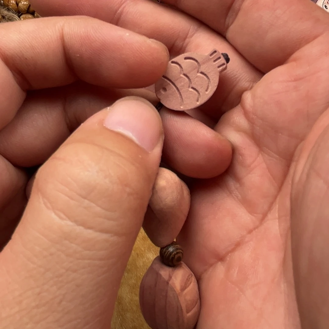 滴血莲花菩提吊坠双面