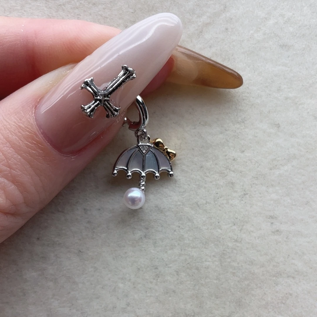 吊坠10淡水珍珠银S925镶嵌