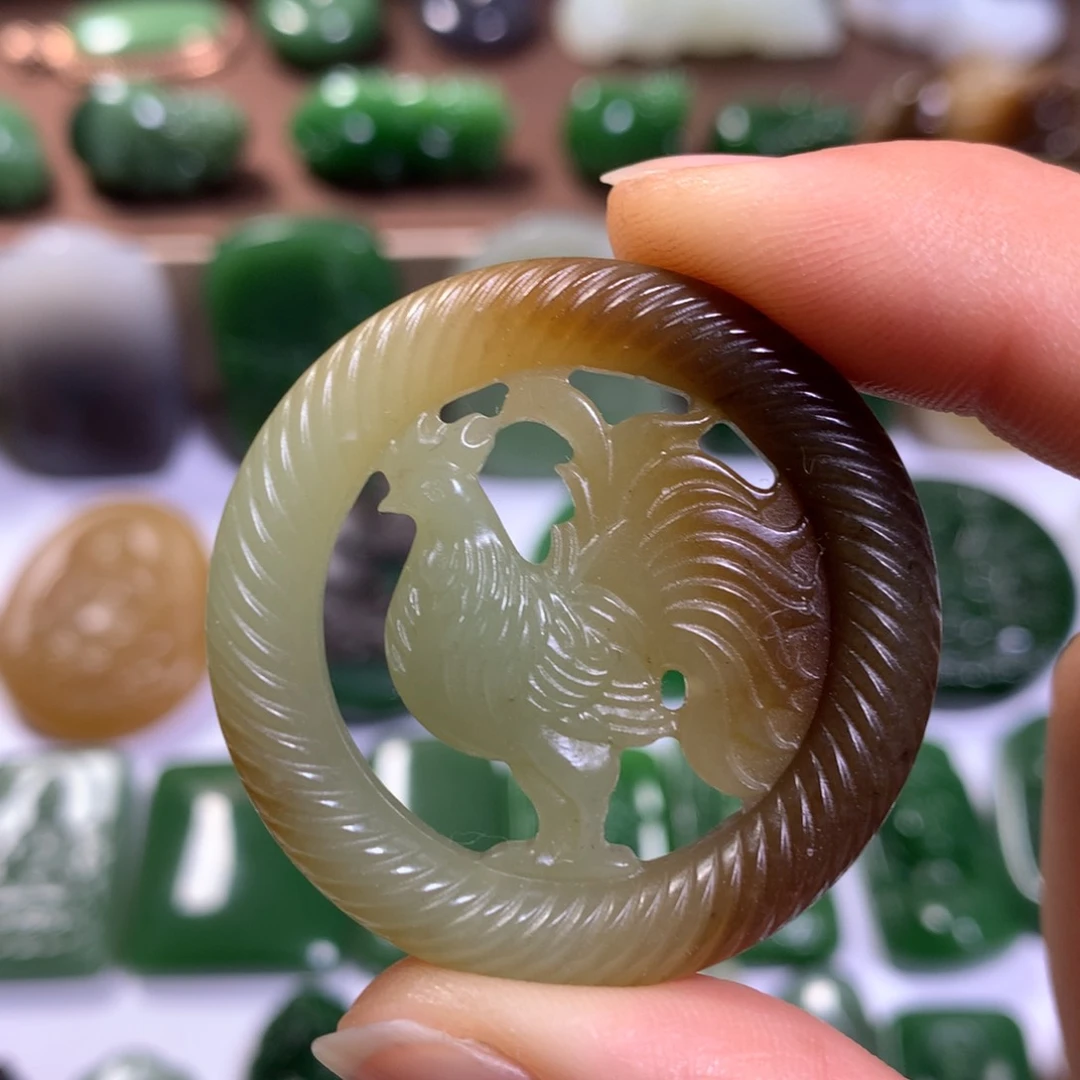 和田玉挂件未镶嵌