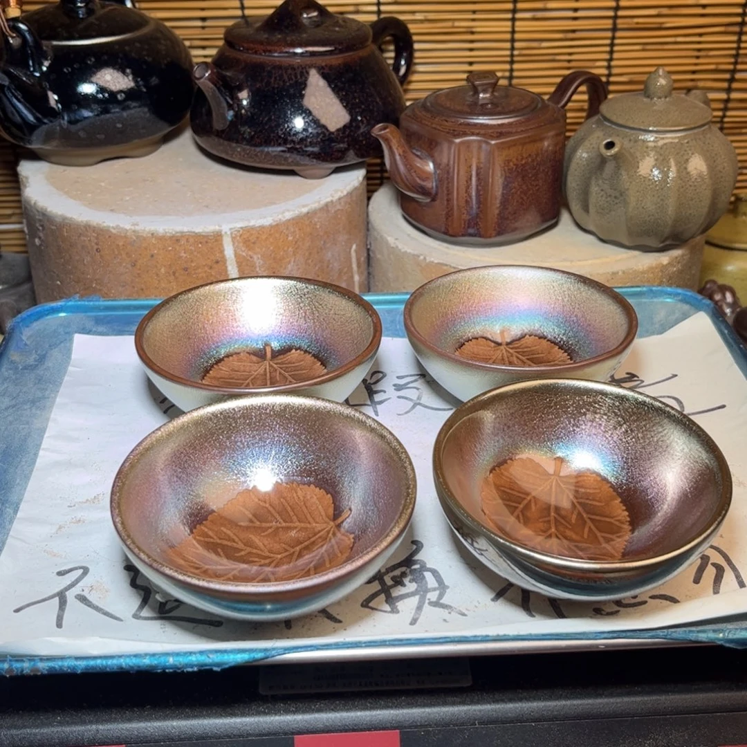 茶盏建窑建盏 微瑕作品